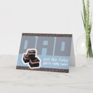 Fuding Fars dag eller Pappa födelsedagskort Kort