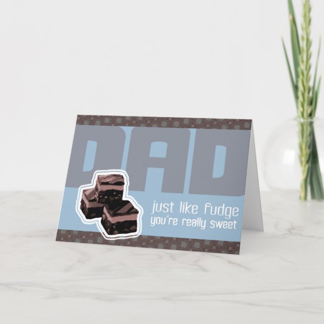 Fuding Fars dag eller Pappa födelsedagskort Kort (Framsida)