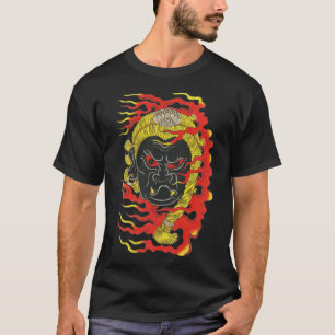 Fudo Myoo tattodesign, blixt T Shirt