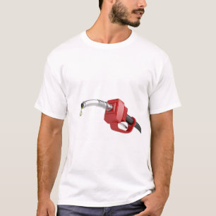 Fuel pumpar dysan med jumbo tappar av tankar t shirt