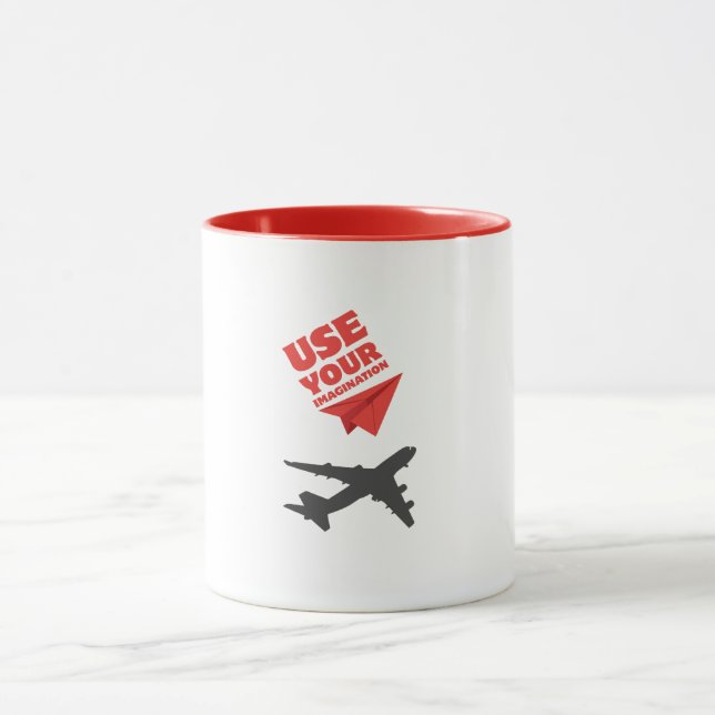 "Fuel Your Impossible" Inspirational Coffee Mug Mugg (Center)
