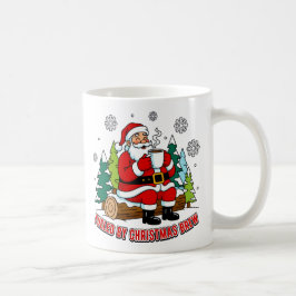 Fuelad av jul Brew Santa Art Kaffemugg