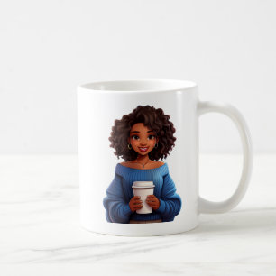 Fuelad av Melanin och konfidens Kaffemugg