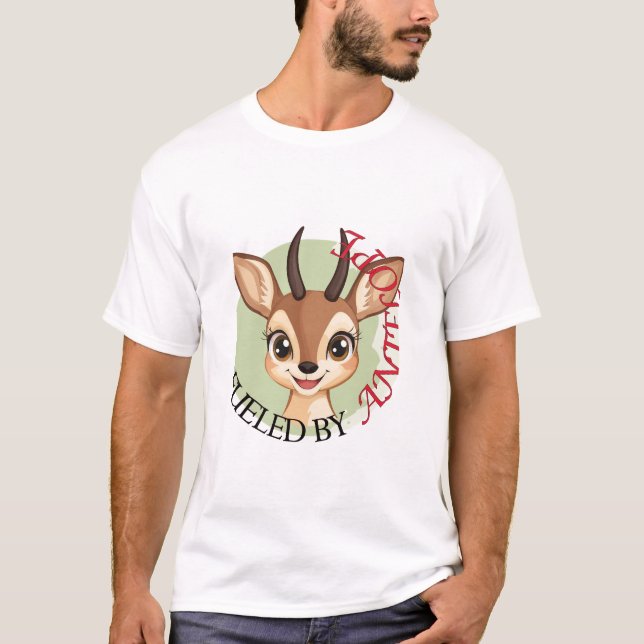 Fueled av Antelope T Shirt (Framsida)