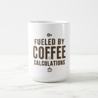 Fueled by Coffee & Calculations Kaffemugg