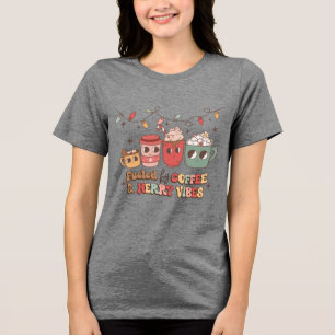 Fueled by Coffee & Merry Vibes T Shirt