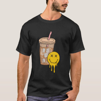 Fueled By Iced Coffee And Anxiety Tal Health Both T Shirt
