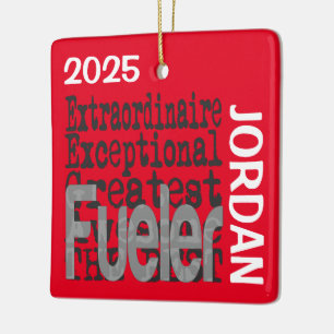 Fueler Extraordinaire ANPASSNINGSBAR Julgransprydnad Keramik