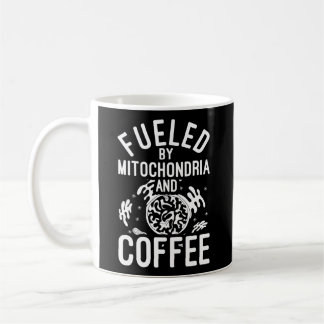 Fuelerad av Mitokondria och kaffeforskare Biolog Kaffemugg