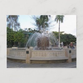 Fuente Plaza de Caguas Vykort