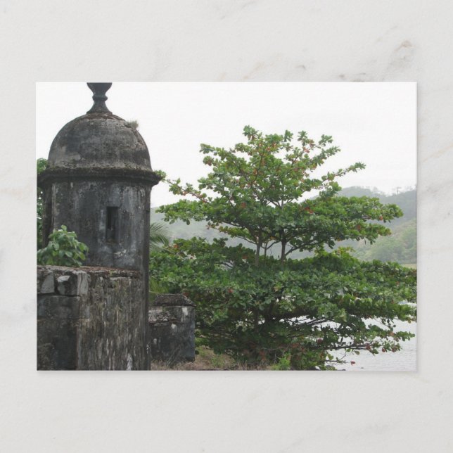 Fuerte San Fernando, Portobelo, Panama Vykort (Framsida)