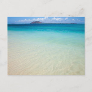 Fuerteventura, Corralejo flagga Beach-vykort Vykort