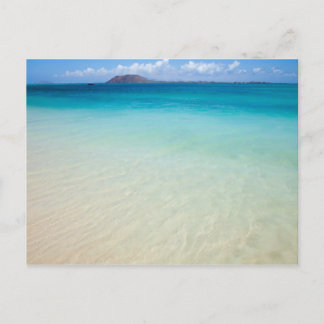 Fuerteventura, Corralejo flagga Beach-vykort Vykort