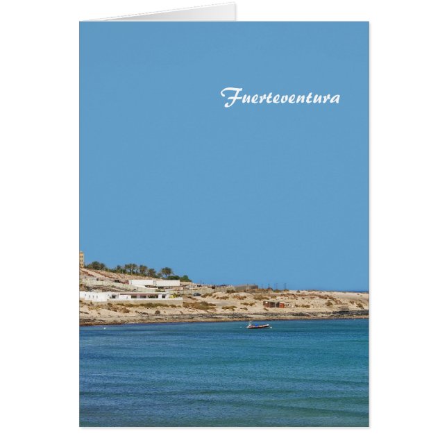 Fuerteventura Hälsningskort (Framsidan)
