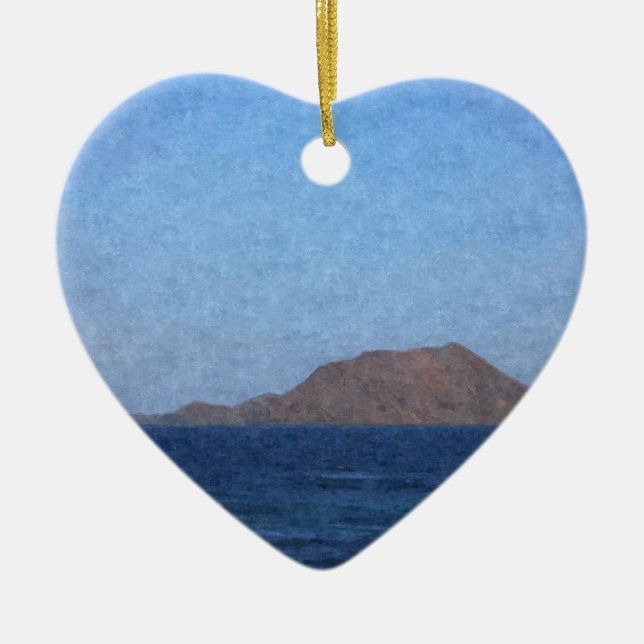 Fuerteventura Julgransprydnad Keramik (Framsidan)