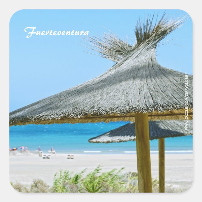Fuerteventura Klistermärken (Framsida)