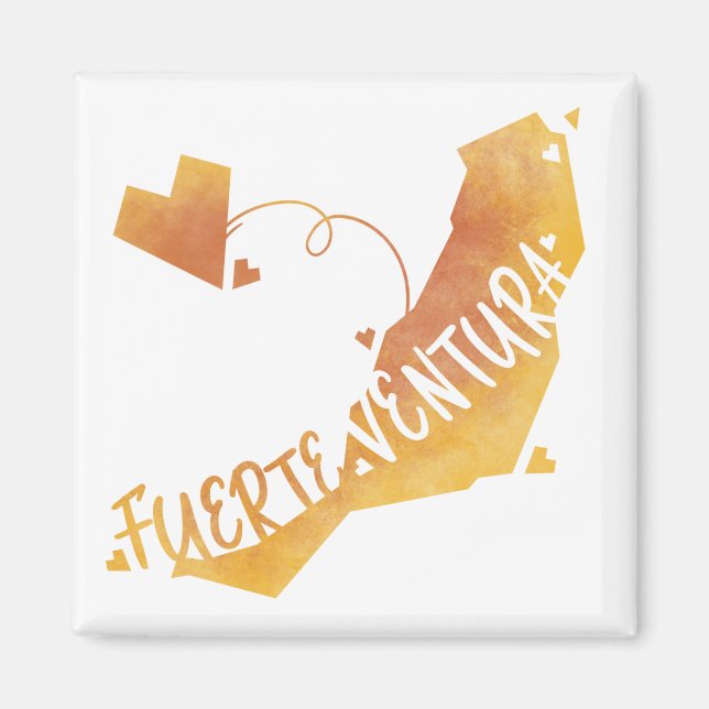 Fuerteventura Magnet (Framsidan)