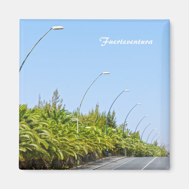 Fuerteventura Magnetik Magnet (Framsidan)