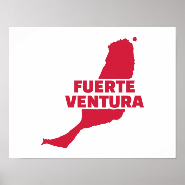 Fuerteventura Poster (Framsidan)