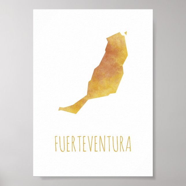 Fuerteventura Poster (Framsidan)