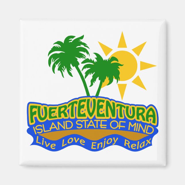 Fuerteventura State of Mind Magnet (Framsidan)