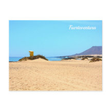 Fuerteventura-strand - vykort