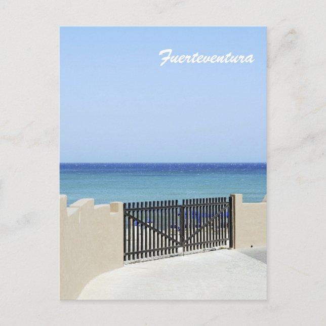 Fuerteventura vykort (Framsida)