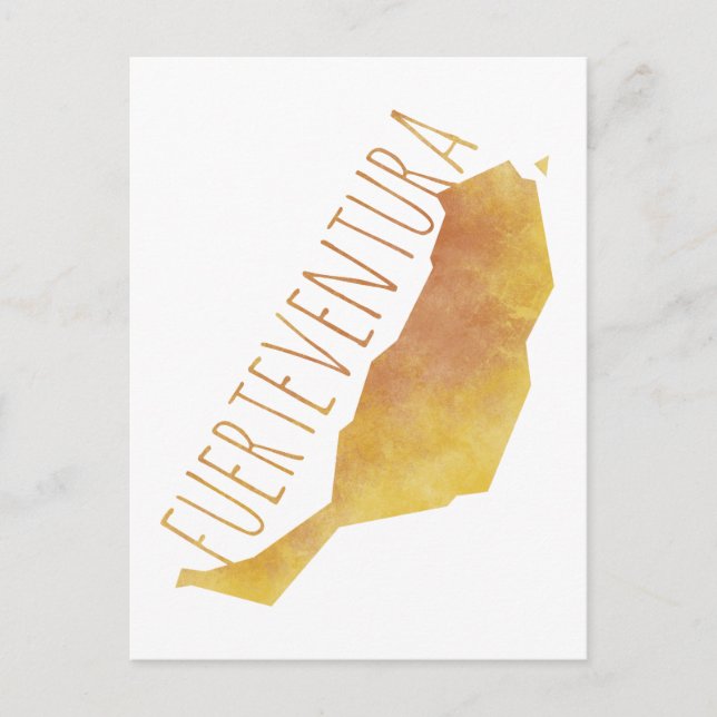 Fuerteventura Vykort (Framsida)