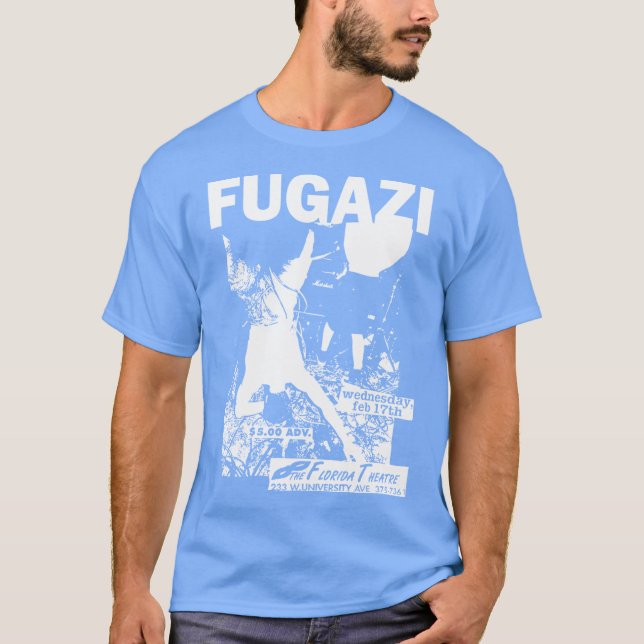 Fugazi Band present T Shirt (Framsida)