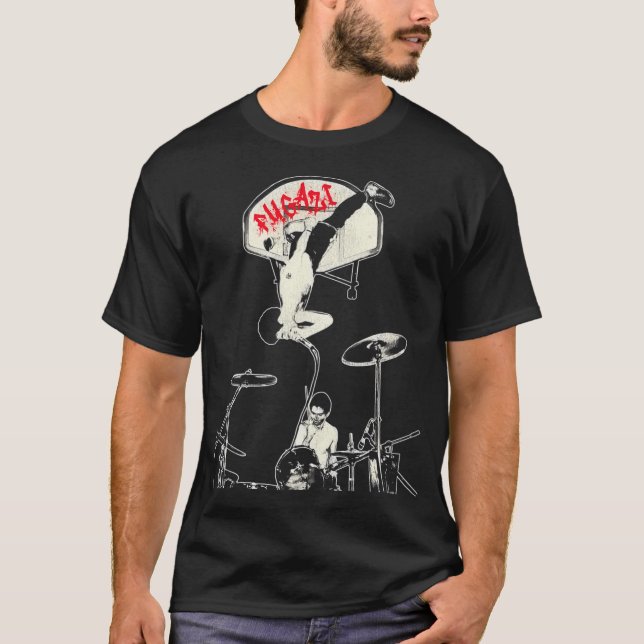 Fugazi Hang Time T Shirt (Framsida)