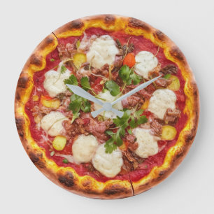 Fugazza Pizza Stor Klocka