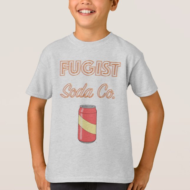 Fugist Soda Company shirt: hemodlad silkesgjord so T Shirt (Framsida)