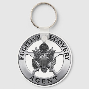 FUGITIV ÅTERVINNING AV AGENT KEYCHAIN NYCKELRING
