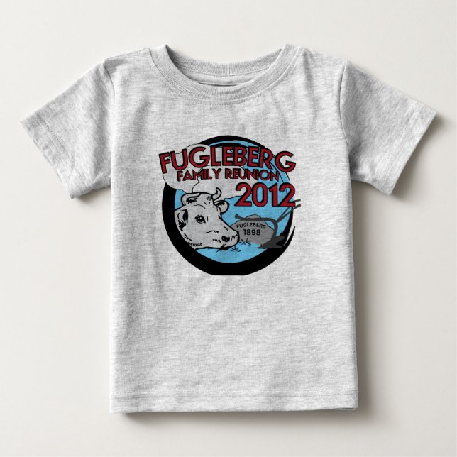 Fugleberg familjmöte 2012 t-shirt (Framsida)