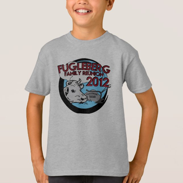 Fugleberg familjmöte 2012 t-shirt (Framsida)