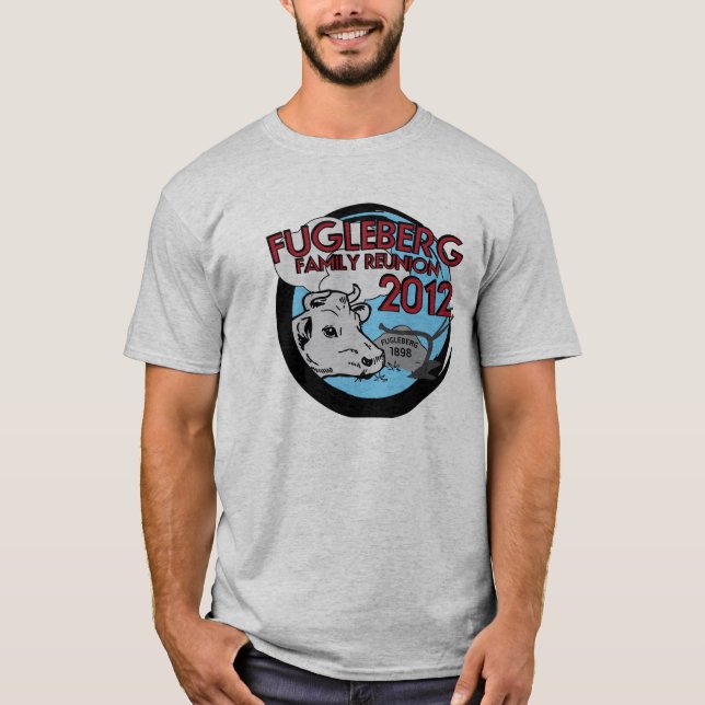 Fugleberg familjmöte 2012 tee shirt (Framsida)