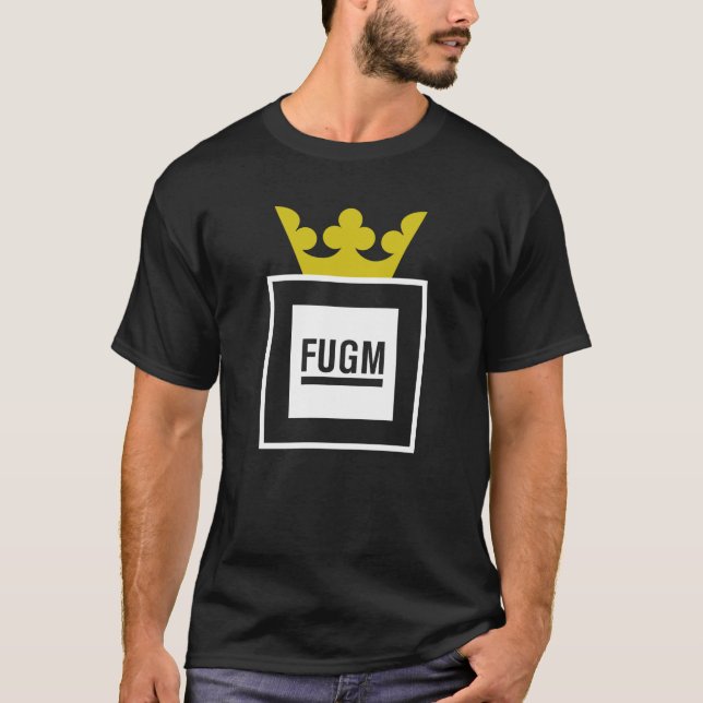 FUGM med den Saab kronan vid SAB-T-tröja (ingen T-shirt (Framsida)