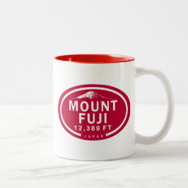Fuji 12 389 FT Japan Mountain Mugg