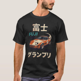 Fuji 1983 Vintage Grand Prix Racing Affisch T Shirt