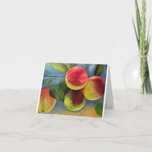 Fuji Apple Träd Tack Kort