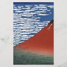 Fuji-berget Vulkan Japan Målning Brevpapper