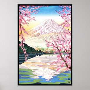 Fuji från den Kawaguchi Okada Koichi shinhangaen Poster