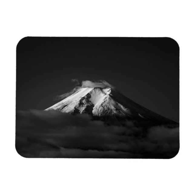 Fuji från Fujiyoshida Magnet (Horisontell)