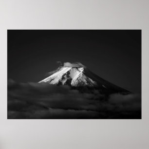 Fuji från Fujiyoshida Poster