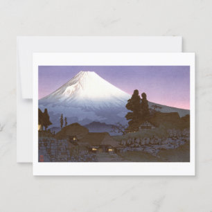 Fuji från Mizukubo [komei] Vykort