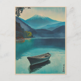Fuji från Sjö Yamanaka Vykort