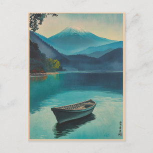Fuji från Sjö Yamanaka Vykort