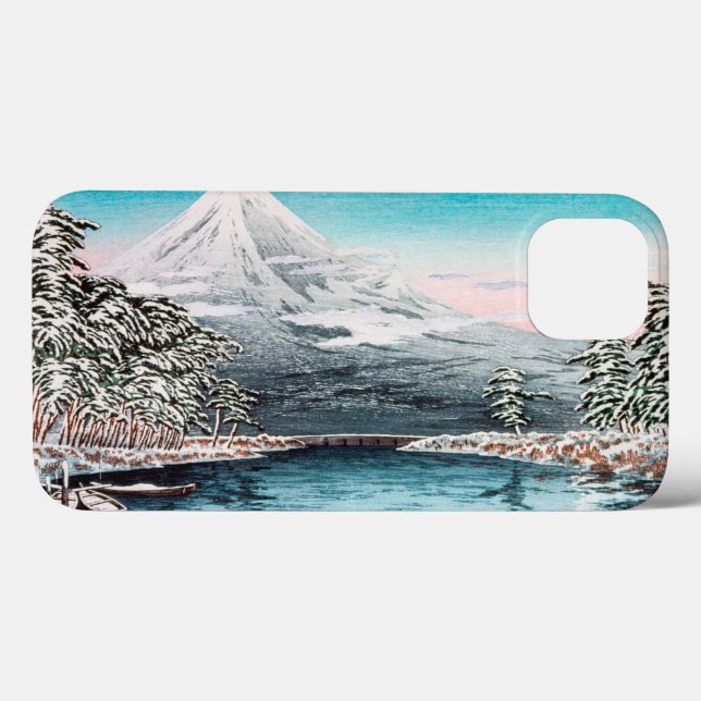 Fuji från Tagonoura, Snö Hiroaki Takahashi (Baksida (horisontell))