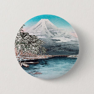 Fuji från Tagonoura, Snö Hiroaki Takahashi Knapp