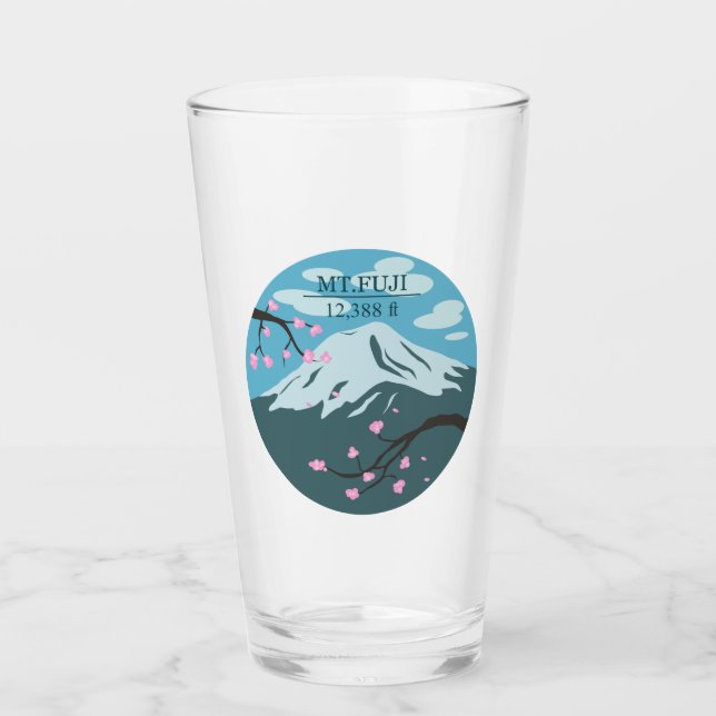 Fuji-höjden Glaskopp (Framsida)